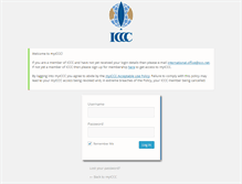 Tablet Screenshot of myiccc.com